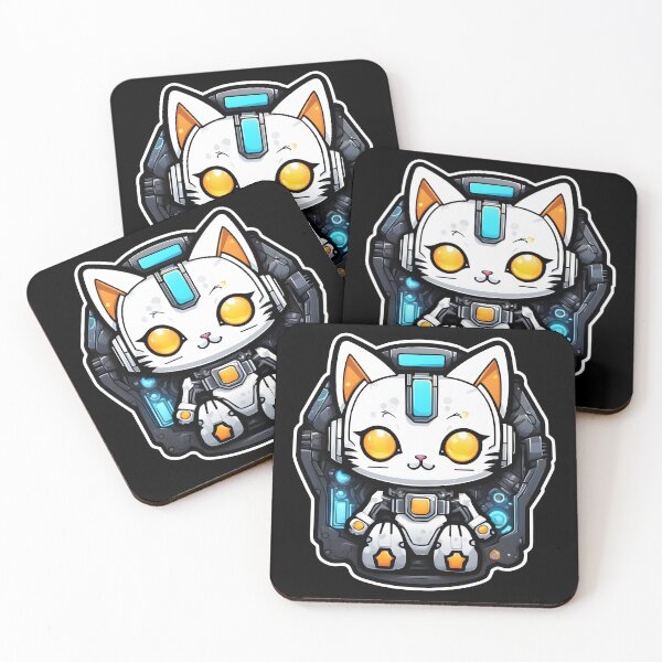 Item preview, Robo Kitty designed and sold by bethdaydreamzz.