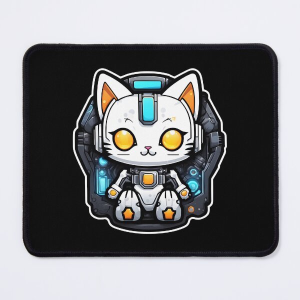 Item preview, Robo Kitty designed and sold by bethdaydreamzz.