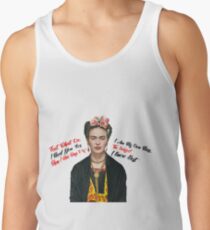 Frida Kahlo Quotes Tank Top