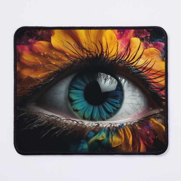 Item preview, Colorful Flower-eye designed and sold by silent-violin.