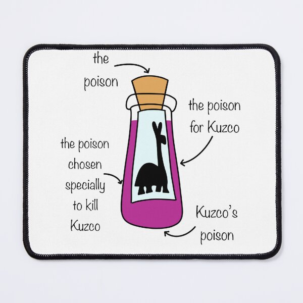 Item preview, Kuzco’s poison with quote designed and sold by PuckleDee.