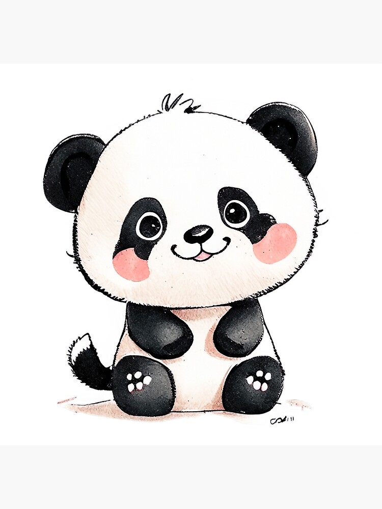 Pencil Sketch of Panda : r/cartoons