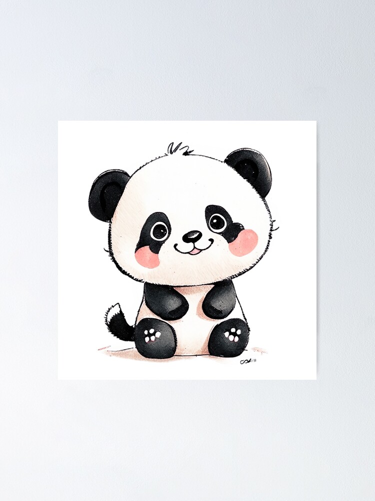 Cute panda, Kawaii panda, Panda art, fotos kawaii de panda