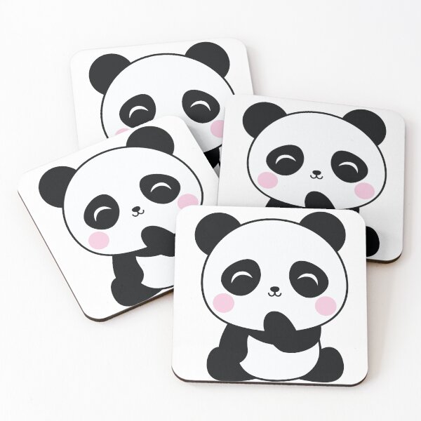 Item preview, Cute Happy Panda designed and sold by prettytoon.