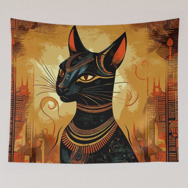 Item preview, Miu! - Cat of Egypt designed and sold by WennsdaysChild.