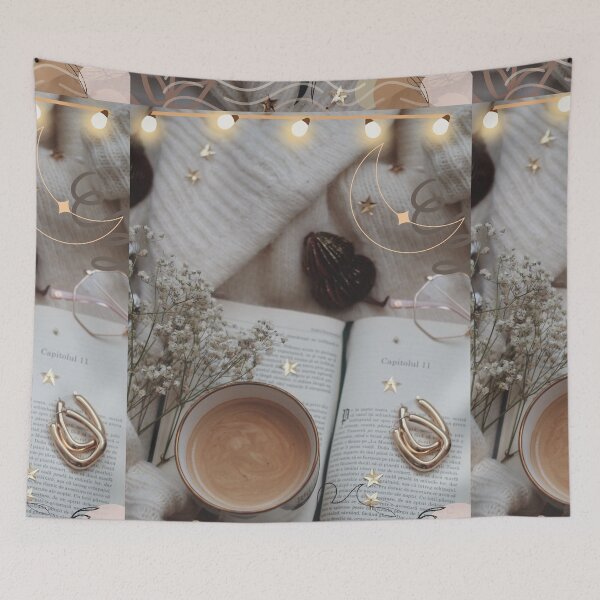 Item preview, Aesthetic collage, coffee, books designed and sold by AKAYOLO.