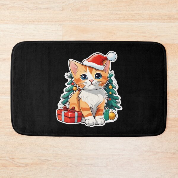 Item preview, Christmas Kitty designed and sold by bethdaydreamzz.
