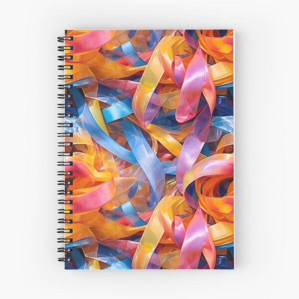 Item preview, Tangled Ties: Colorful Chaos in Gestural Calligraphy designed and sold by vadimcarazan.
