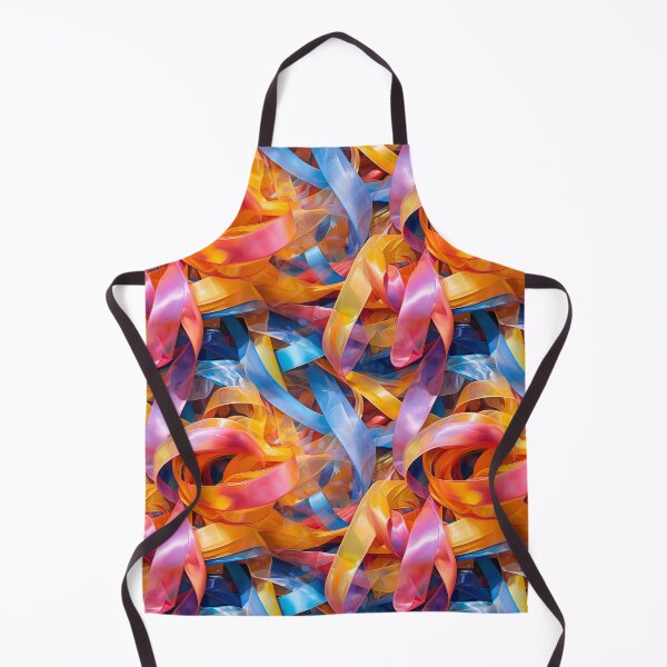 Item preview, Tangled Ties: Colorful Chaos in Gestural Calligraphy designed and sold by vadimcarazan.