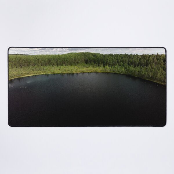 Item preview, The lake in the forest. Kirkaslammi designed and sold by Jouko Lehto Photography.