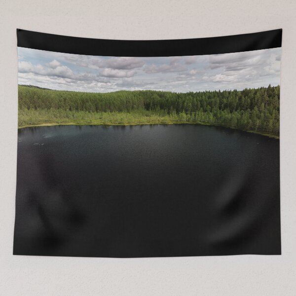 Item preview, The lake in the forest. Kirkaslammi designed and sold by Jouko Lehto Photography.