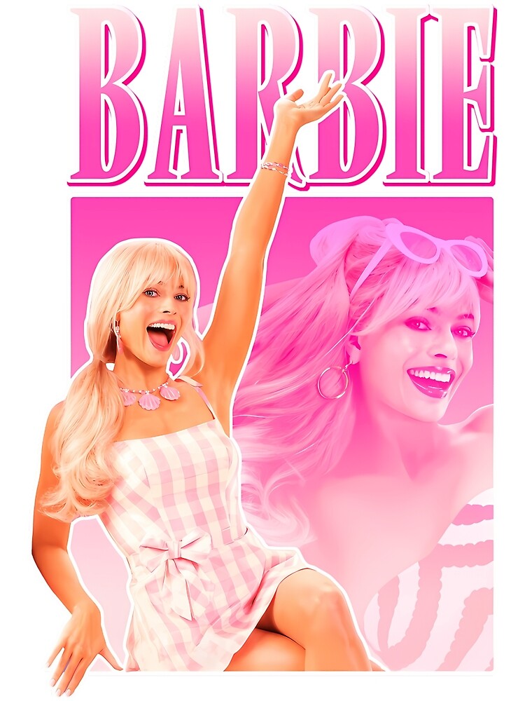 Cheap Margot Robbie Hi Barbie Poster, Barbie Movie Poster - Allsoymade