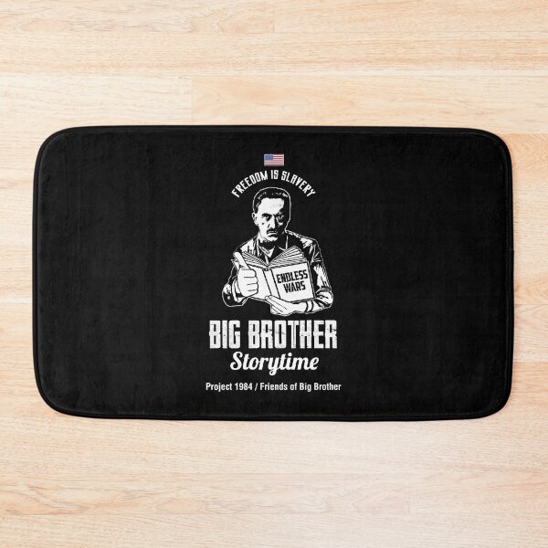 Item preview, Big Brother Book Reading Endless Wars Flag designed and sold by twHistory.