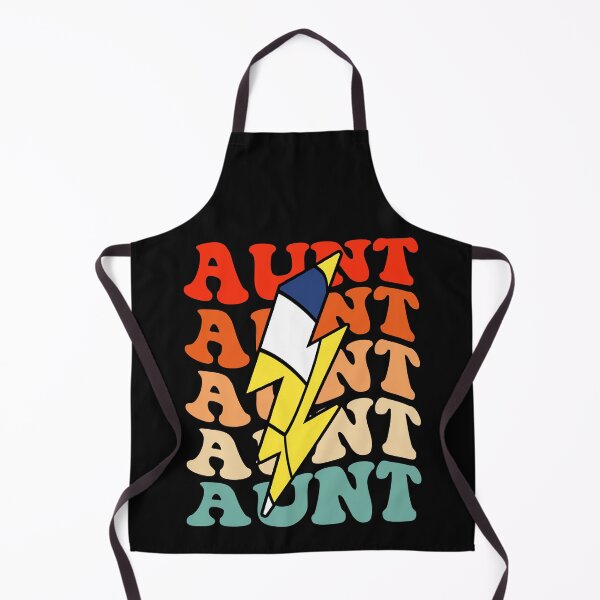 Item preview, Volleyball Aunt Retro Groovy Lightning Bolt Mother’s Day designed and sold by Christina-grich.