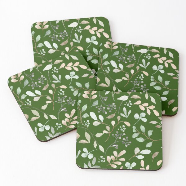 Item preview, Green Floral Leaf Art designed and sold by Rell1970.