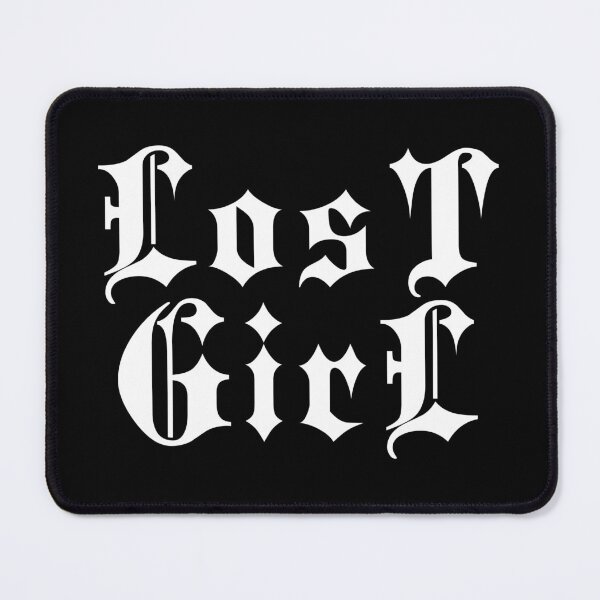 Item preview, Lost Girl | Stylish Goth Typography designed and sold by ProdbyNiECO.