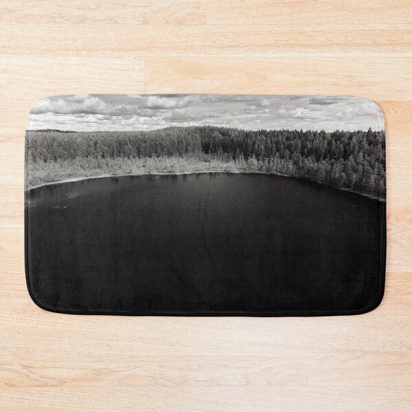 Item preview, The lake in the forest. Kirkaslammi bw designed and sold by Jouko Lehto Photography.