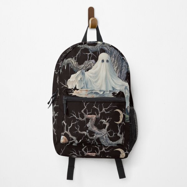 Item preview, Halloween ghost and spooky tree (for dark background) designed and sold by AnneGrayArt.