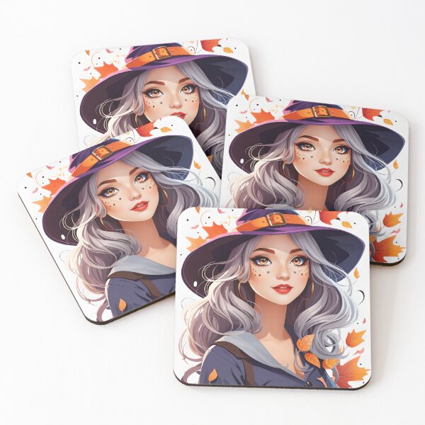 Item preview, Enchanting Halloween Witch designed and sold by Kaifat.