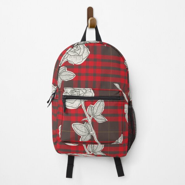 Item preview, Fashionable Roses in RedTartan designed and sold by Claudia S. Design.
