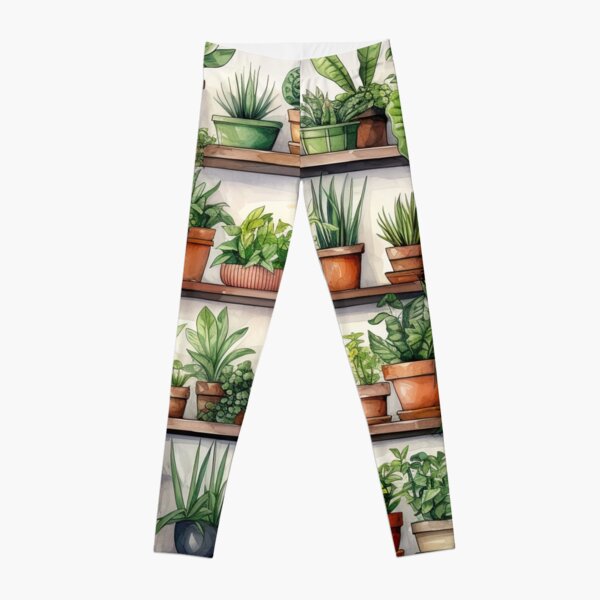 Crazy Plant Lady Leggings for Sale