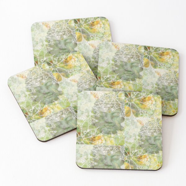 Item preview, Botanical Buddha Floral Art designed and sold by Sharon Cummings Art.
