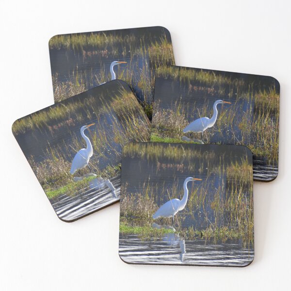 Item preview, Snowy Egret on the River designed and sold by Eleu Tabares.