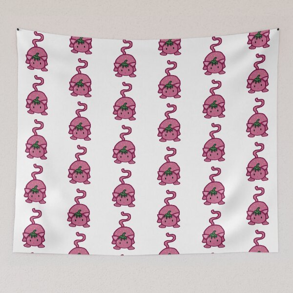 Item preview, Cute Pink Strawberry Cat designed and sold by MelodysGarden.