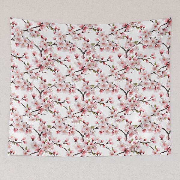 Item preview, Plum Blossom watercolour pattern designed and sold by SteveSlumberHut.
