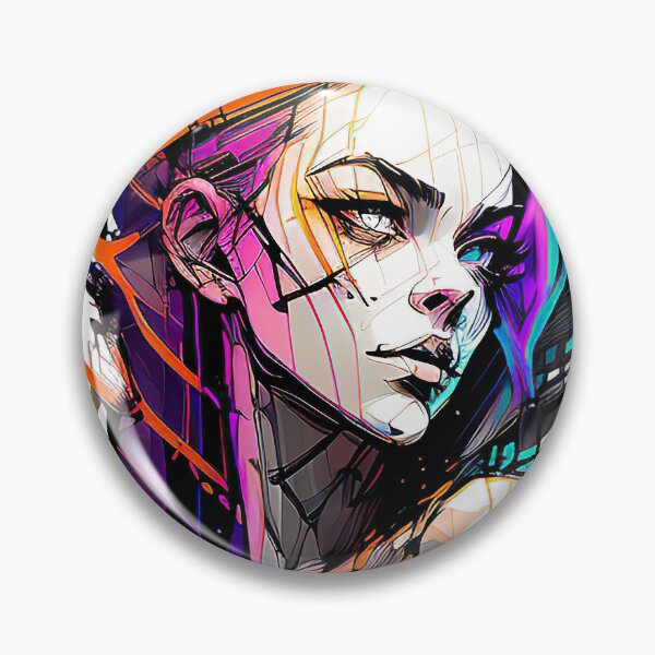 Item preview, Girl Watercolor Inkpunk Design designed and sold by Goodyzaa.