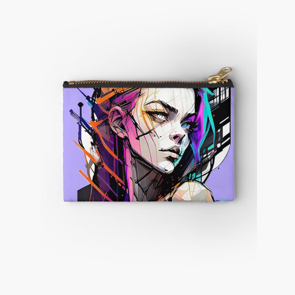 Item preview, Girl Watercolor Inkpunk Design designed and sold by Goodyzaa.