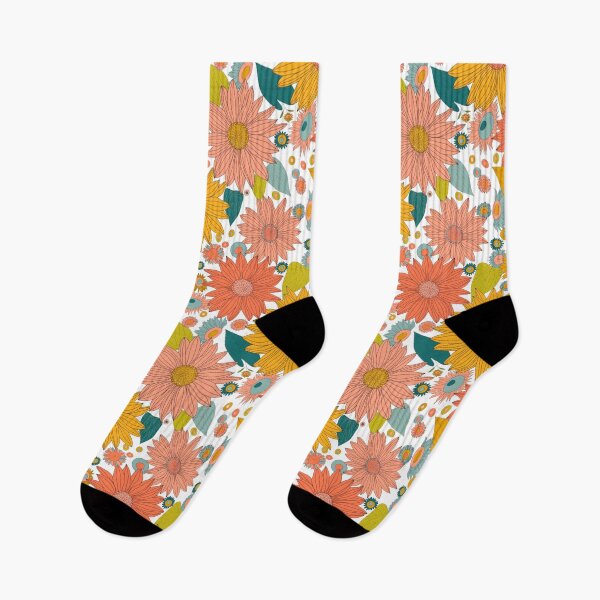 Item preview, Patrón de girasol retro designed and sold by XiangSlowLife.