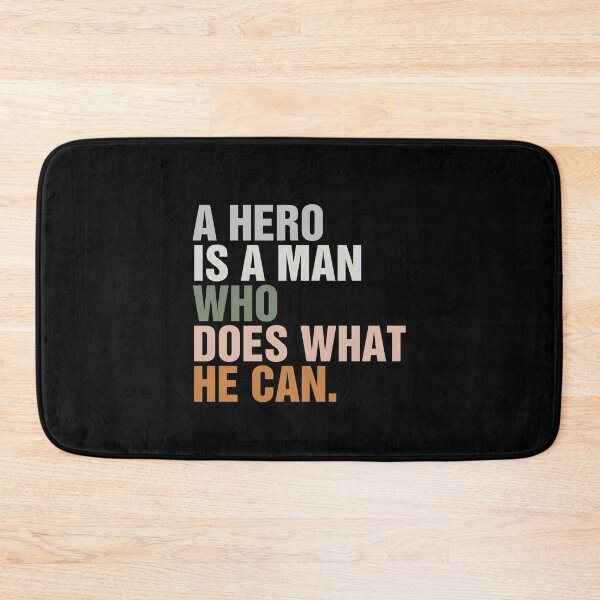 Item preview, A hero is a man who does what he can Classic T-Shirt designed and sold by ouaredi.