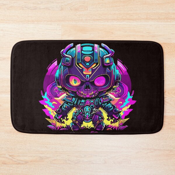 Item preview, Skull Robot Art: Melding Metal and Bones in Futuristic Splendor!  designed and sold by Watchara Aekcheen.