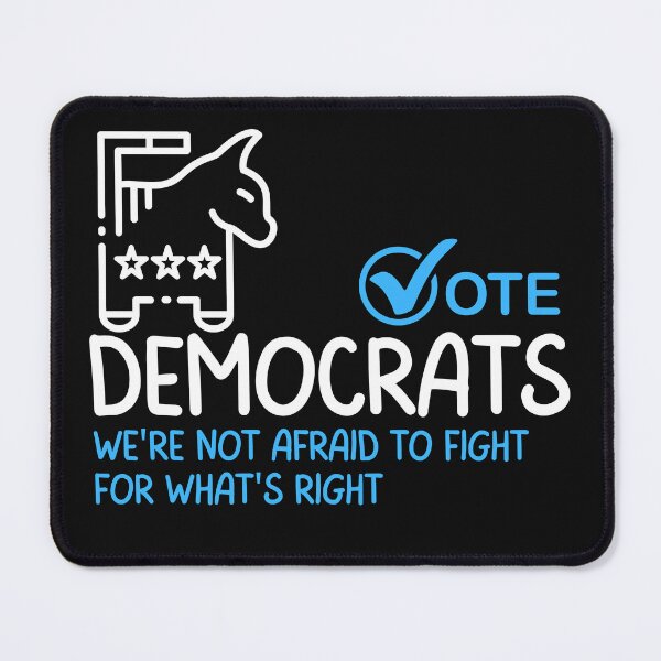 Item preview, Vote Democrats For What's Right Political Design designed and sold by EarthArtDesigns.