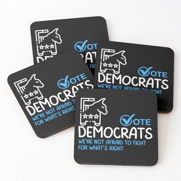 Item preview, Vote Democrats For What's Right Political Design designed and sold by EarthArtDesigns.