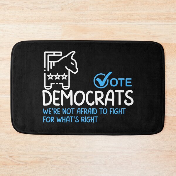 Item preview, Vote Democrats For What's Right Political Design designed and sold by EarthArtDesigns.