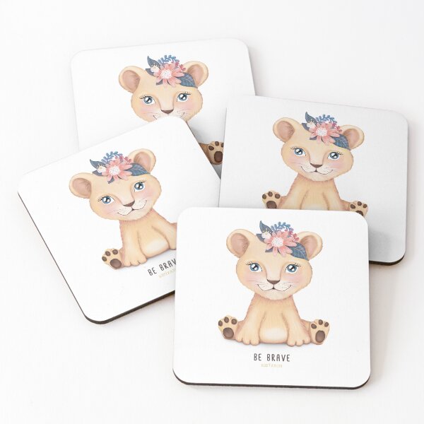 Item preview, Lion be relaxed girl designed and sold by kidizajn.