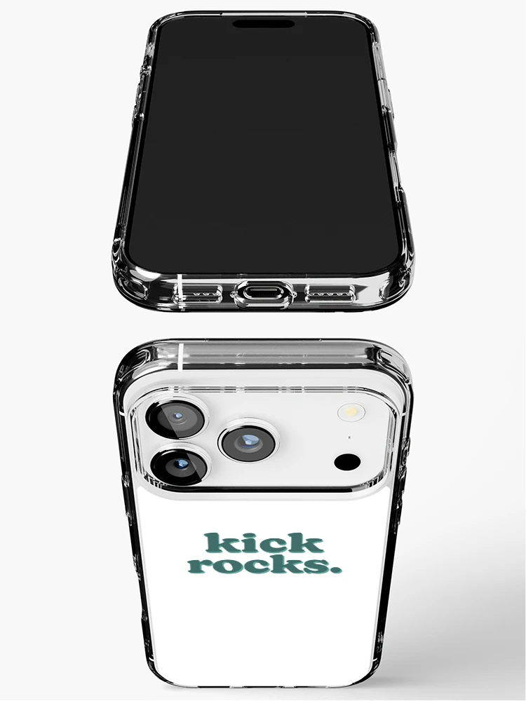Thumbnail 3 of 5, iPhone Case, Kick Rocks designed and sold by SycamoreDesigns.