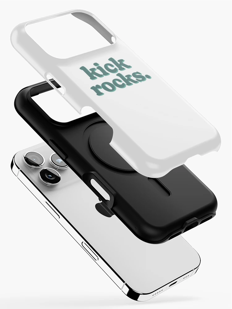 Thumbnail 2 of 4, iPhone Case, Kick Rocks designed and sold by SycamoreDesigns.