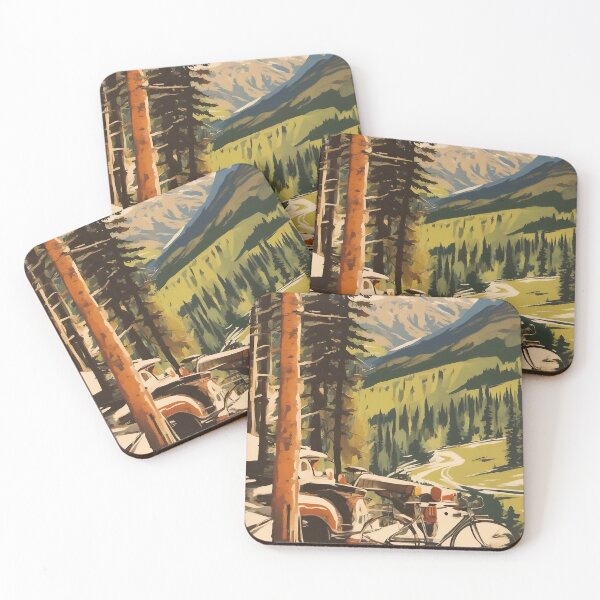 Item preview, Timeless Retreat with Mountains designed and sold by BacklogDesign.