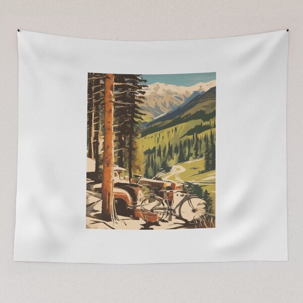 Item preview, Timeless Retreat with Mountains designed and sold by BacklogDesign.