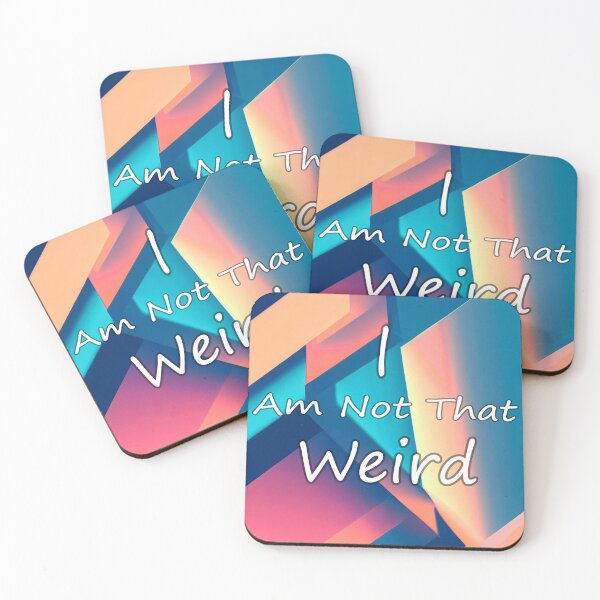 Item preview, i am not weird designed and sold by DrmartDesigns.