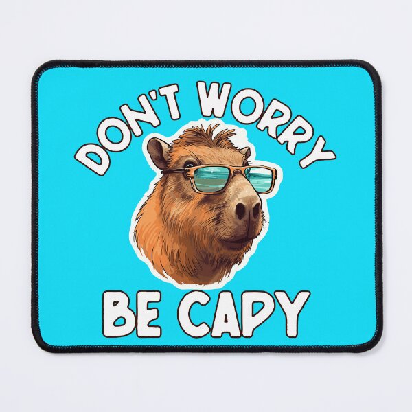 Item preview, Don't Worry Be Capy Funny Capybara designed and sold by ttuniques.