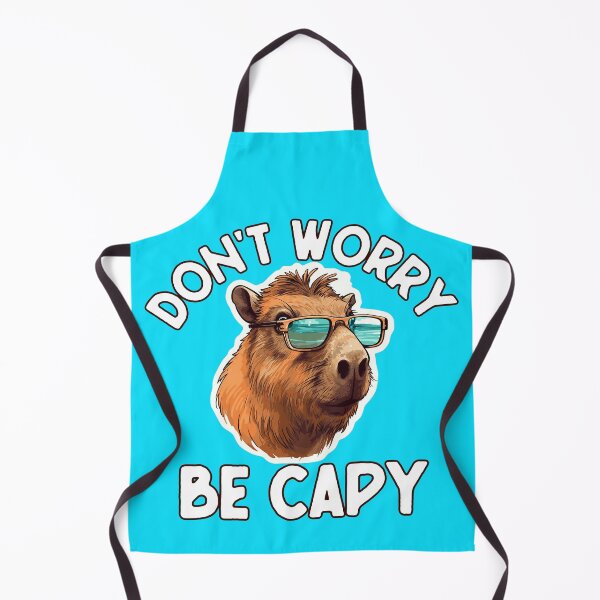 Item preview, Don't Worry Be Capy Funny Capybara designed and sold by ttuniques.