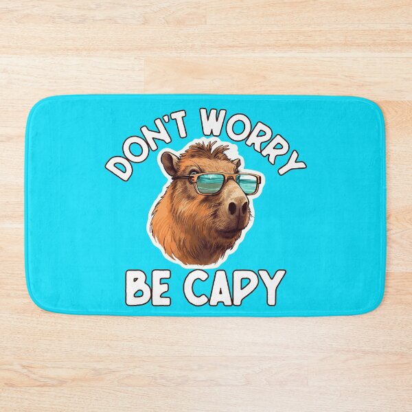 Item preview, Don't Worry Be Capy Funny Capybara designed and sold by ttuniques.