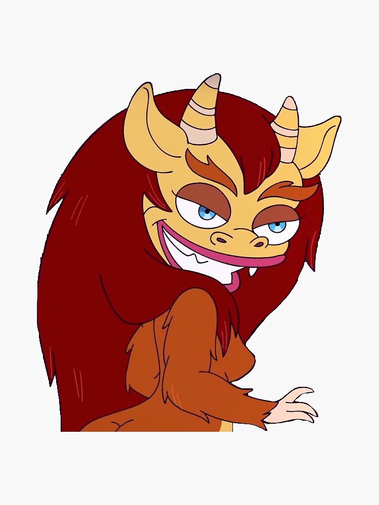 Hormone Monster Big Mouth Stickers.