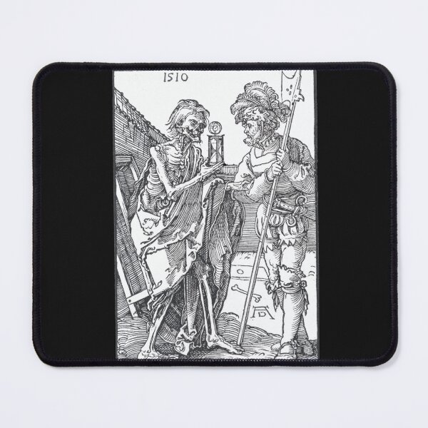 Item preview, Death and the Mercenary, Restored Albrecht Dürer designed and sold by DreamingBeetle.