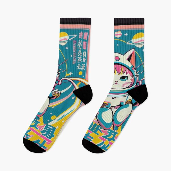 Item preview, Vintage Anime Space Cat | Quality Retro Anime Origin Design | Chibi Kawaii Manga Art designed and sold by AlNoah.