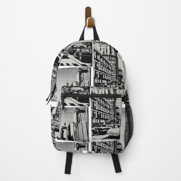 Item preview, Street Life New York City en estilo retro designed and sold by KI-Raphael.